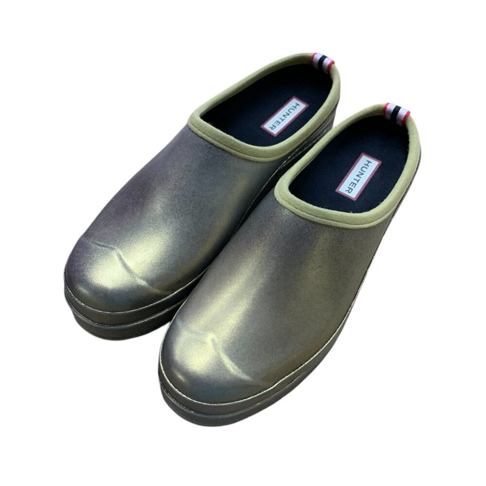 Gold Hunter Slip-ons, Original Play Clog Mules, Size US 10